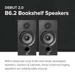 ELAC Debut B6.2 Shelf Speaker Black Decorative Sold by Peter Tyson Online