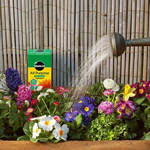 Miracle-Gro All Purpose Soluble Plant Food, 1 kg £4.97 @ Amazon