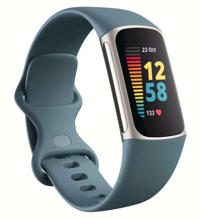 Fitbit Charge 5 Platinum/Blue With Code