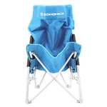 SONGMICS Portable Beach Chair, with High Backrest, Foldable, Lightweight, Heavy Duty, Outdoor - £18.89 With Voucher @ Songmics / Amazon