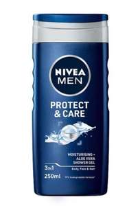 NIVEA MEN Protect & Care Shower Gel 250ml - 99p + Free Click & Collect @ Superdrug