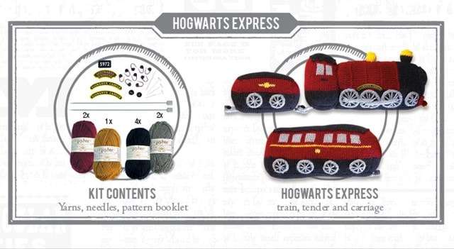 Hogwarts Express Draught Excluder: Harry Potter Knit Kit - Free C&C