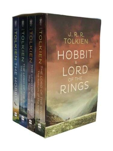 The Lord of the Rings & the Hobbit: 4 Book Box Set - £15 + £2.99 delivery @ The Works