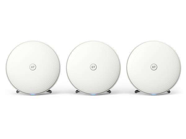 BT Whole Home Wi-Fi Wireless Mesh Extender (3 Discs) - £129.99 / £117 With Code For Students @ BT Shop