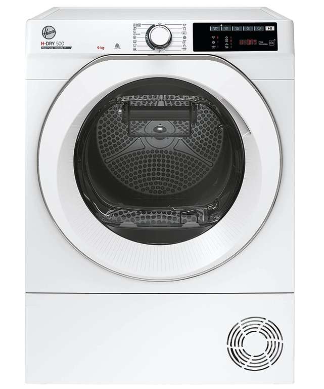 Hoover H-Dry 500 NDEH9A2TCE Freestanding Heat Pump Tumble Dryer, WiFi Connectivity, A++, 9 kg Load, White £280 @ Amazon