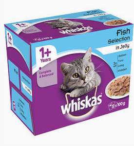 Sainsbury’s - Whiskas Fish Selection In Jelly x12 - £1.13 Instore @ Sainsbury's (Finchley Road, London)