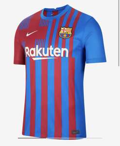 F.C. Barcelona 2021/22 Stadium Home Men's Football Shirt £17.47 @ Nike Factory Store West Thurrock