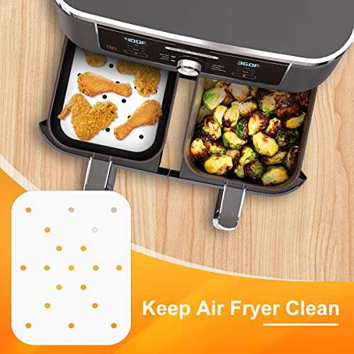 100Pcs Air Fryer Liners for Ninja Foodi Dual Air Fryer £6.88 Dispatches from Amazon Sold by AieveDirect