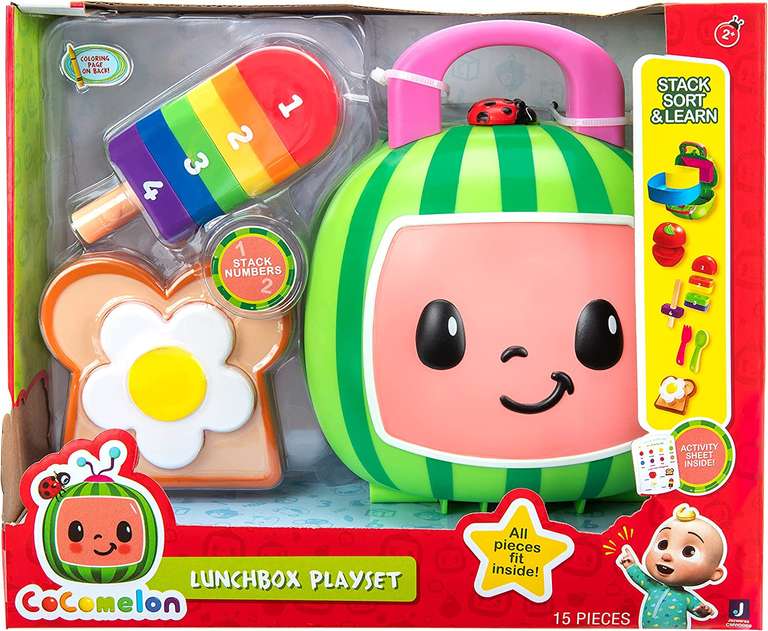 CoComelon WT0069 Lunchbox Playset, Multicolour - £10.53 @ Amazon