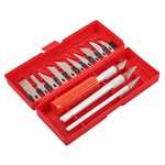 amtech 13 Piece Hobby Knife Kit - Free Click & Collect