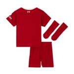 Liverpool Nike kids full home mini kit