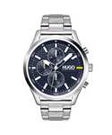 HUGO Analogue Multifunction Quartz Watch for Men with Silver Stainless Steel Bracelet - 1530163 £89 @ Amazon