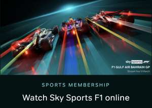 NOW TV F1 pass - £21 per month (Cancel anytime)