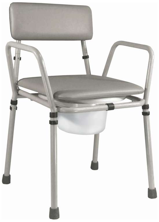 Aidapt Free Standing Height Adjustable Stacking Commode Chair - Sold and Dispatched By Easier To