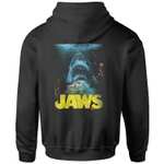 Jaws Under The Surface Hoodie - Black - Using Code