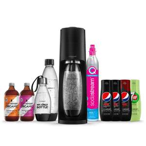 SodaStream Terra Sparkling Water Maker Machine w/ Flavour Kit - £63 w/ Email Sign Up Code