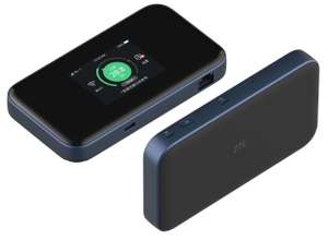 ZTE MU5001, 5G/CAT20 Unlocked, Portable WiFi 6 Hotspot with 30 day rolling contract - Unlimited sim £42 in total @ Vodafone