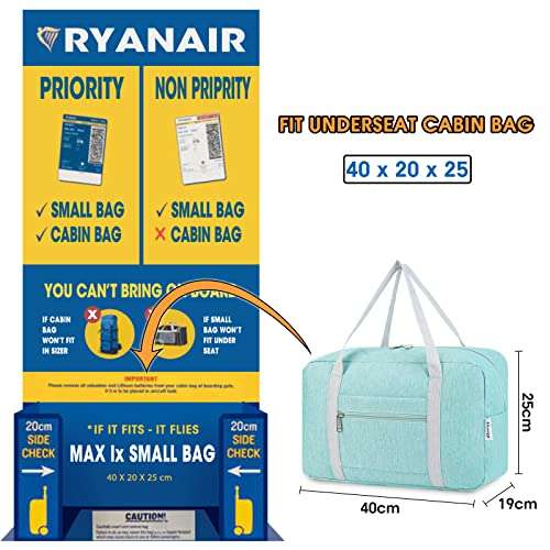 for Ryanair Airlines Cabin Bag 40x20x25 sold by Narwey UK FBA