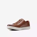 Clarks Mens Kitna Lo Leather Shoes (2 Colours / Sizes 7-12) - W/E-Mail Sign Up