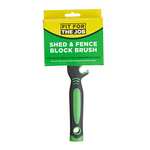 4 inch Shed And Fence Block Brush for Rapid Painting of Sheds & Fences and Other Garden Woodwork £2.40 @ Amazon