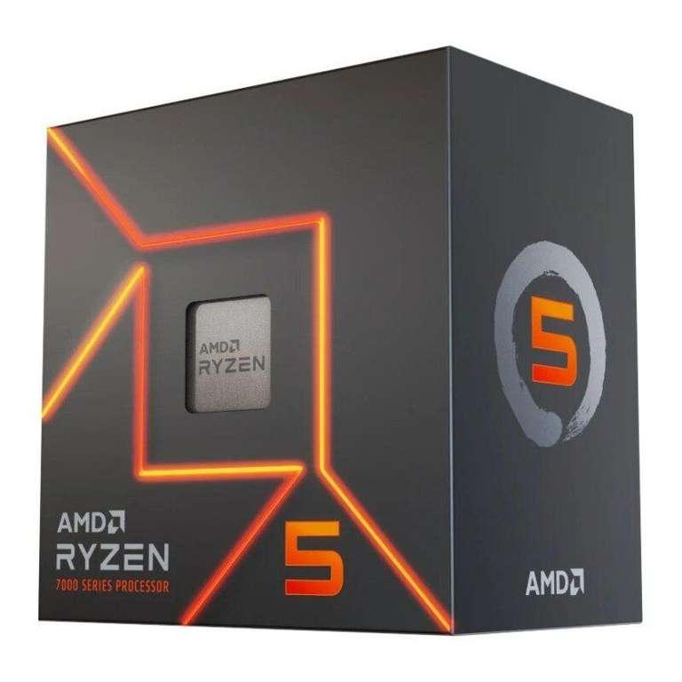 AMD Ryzen 5 7600 AM5 Processor W/Code - Sold by Ebuyer Express Shop (UK Mainland)