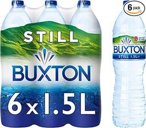 Buxton Still Natural Mineral Water 6 Bottles £2.75 @ Asda