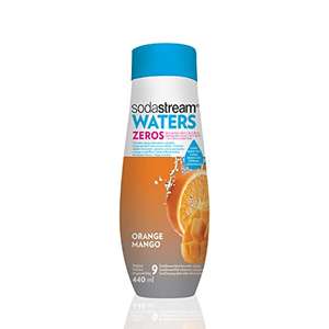SodaStream Zeros Orange and Mango Syrup, Soft Drink Maker No Aspartame - 440 m £3.99 @ Amazon