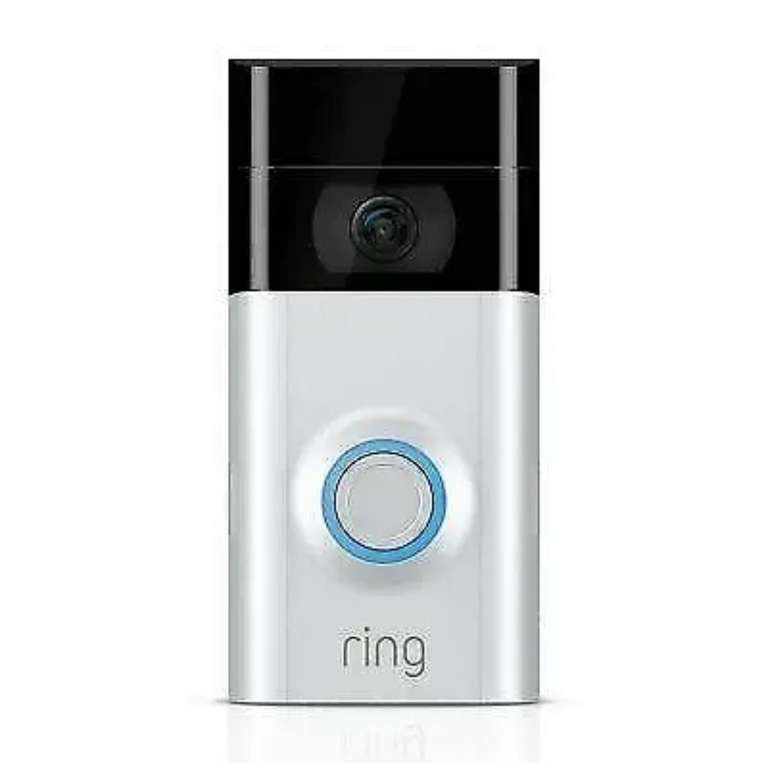Ring Video Doorbell | 2020 | 1080p Wireless Security Doorbell | Satin Nickel (New/Open Box)- £47.96 with code @ Red Rock UK / eBay