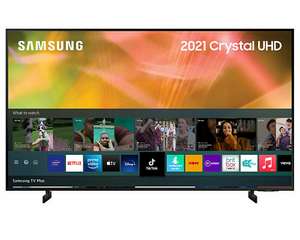 Samsung UE43AU8000 43" Crystal UHD 4K HDR Smart TV £239.20 with code (UK Mainland) ebay / cramptonandmoore