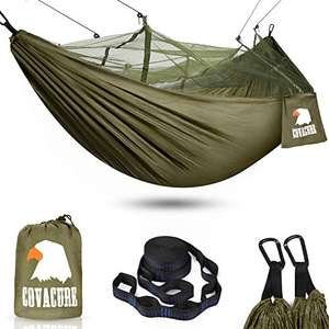 Camping Hammock with Mosquito Net - Sold By Covacure FBA