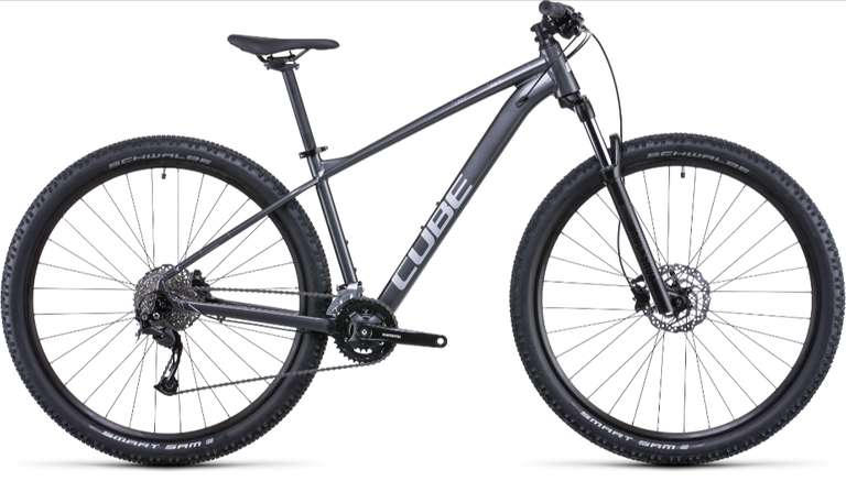 Cube Aim SL Hardtail Mens Mountain Bike 2022 Graphite Grey - RockShox Fork £579 + £20 Delivery @ Pauls Cycles