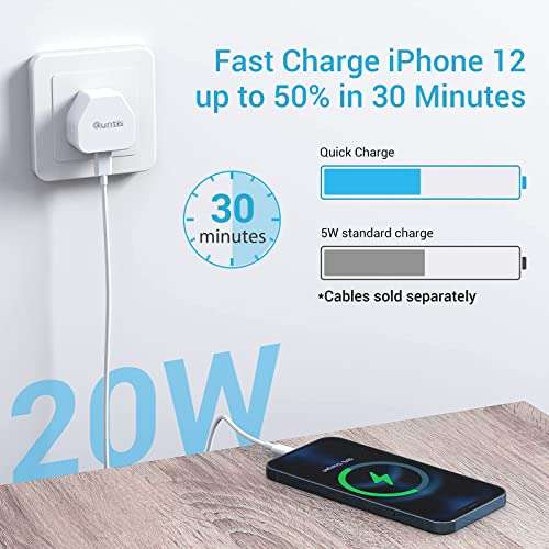 Quntis USB C Plug Fast Charger 20W with voucher - HEGUANGYU FBA