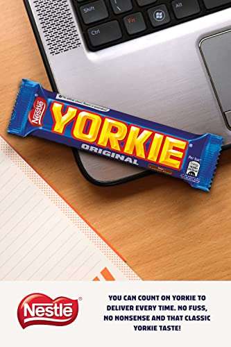 Yorkie - Milk Chocolate Bar Multipack, 24 x 46g Bars £12 @ Amazon