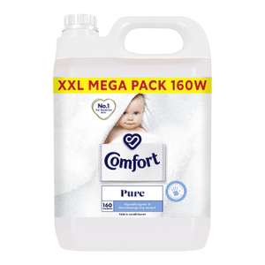 Comfort Pure Fabric Conditioner 160 Washes 4800ML - £7.60 S&S