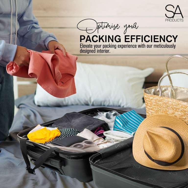 SA Products Cabin Suitcase 45x36x20 - Sold by SA-Products