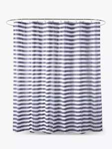 John Lewis & Partners Textured Seersucker Recycled Polyester Shower Curtain £12 + £2 click and collect
