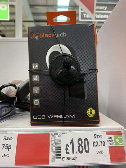 BlackWeb USB Webcam (Sheffield)