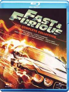 Fast and Furious 1-5 Blu Ray, Used - £2.87 delivered with code @ World of Books