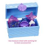 Barbie Mermaid Power Chelsea Mermaid Doll (Blue & Purple Hair) with 2 Pets, Treasure Chest & Accessories £7.99 @ Amazon