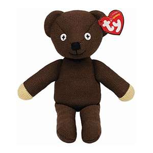 Ty Mr. Bean Teddy Bear Regular | Beanie Baby Soft Plush Toy | Collectible Cuddly Stuffed Teddy - Sold by Soft Toys Sales Direct
