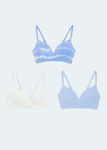3 Pack Seam Free Bralettes - £7.50 + Free Click & Collect - @ Matalan