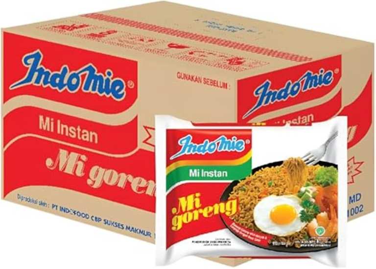 Indomie Mi Goreng Fried Instant Noodles, Original, 80 g (Pack of 40) - £9.49 / £8.49 S&S
