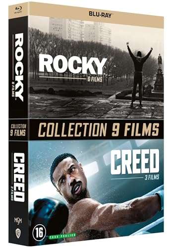 Rocky + Creed: Complete 9 Films + bonus disc Blu-ray