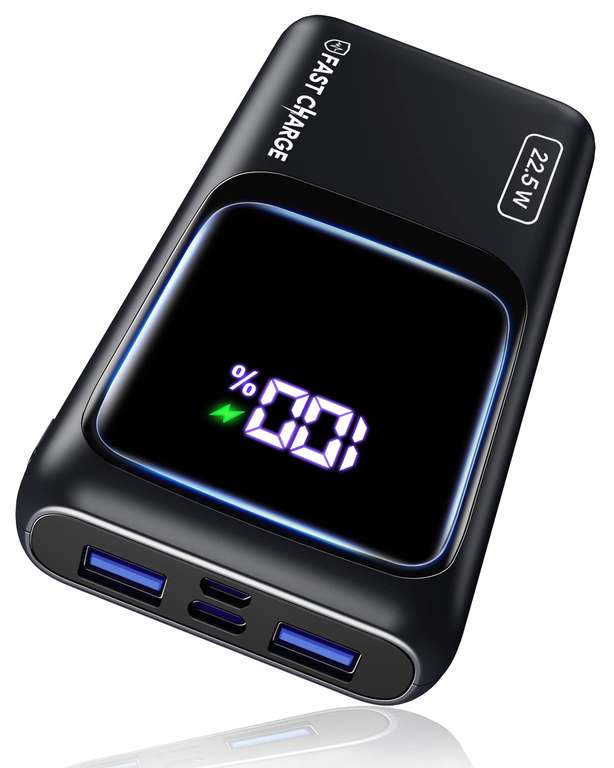 INIU Power Bank 20000mAh 18W PD3.0 QC4.0 Fast Charging Portable Charger USB  C