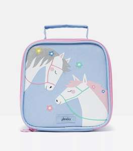 Joules Girls Munch Lunch Bag - Horse And Flowers £9.95 free delivery @ Joules EBay