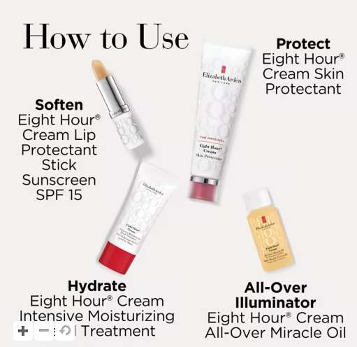 Elizabeth Arden Eight Hour 4 Piece Gift Set 2022 now £24.50 Free Click and collect @ Boots