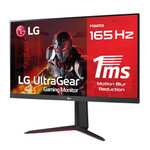 LG Monitor 32GN650-B QHD 165Hz Refresh Rate with 1ms MBR sRGB 95% Color Gamut with HDR10