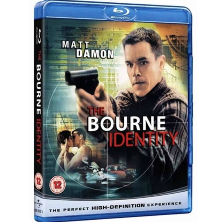 Used - Bourne Idenity Blu Ray - 50p (Free Click & Collect) at CeX