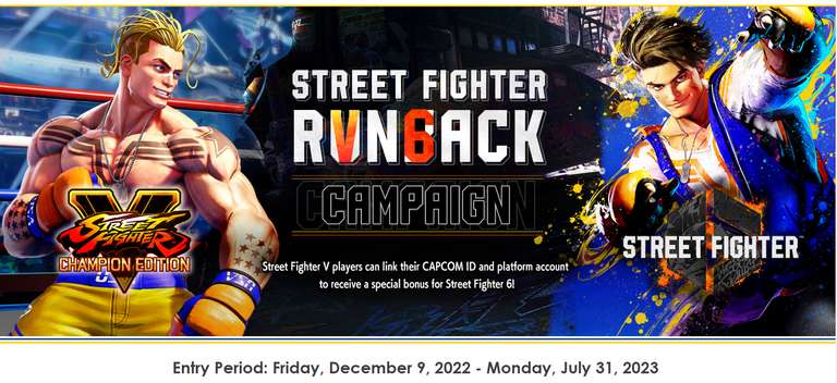 Get Super Street Fighter II Turbo Free & other bonuses by linking your CAPCOM ID @ Capcom