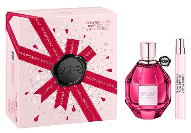 VIKTOR & ROLF Flowerbomb Ruby Orchid Eau de Parfum Spray 100ml + 10ml Gift Set - with code